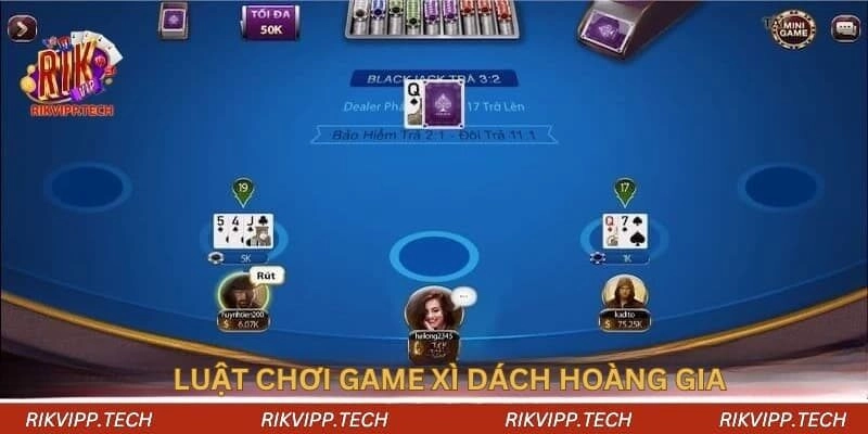 Luật chơi cơ bản của game xì dách đổi thưởng