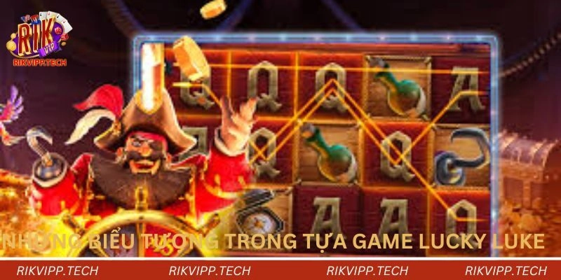 Những biểu tượng trong tựa game Lucky Luke