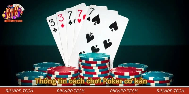 Thông tin cách chơi Poker cơ bản 